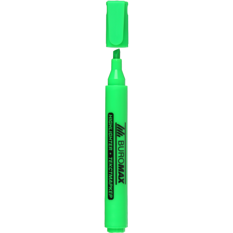 Маркер BUROMAX NEON текстовий (BM.8906-04), зелений